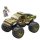 Set contructie Mega, Hot Wheels V8 Bomber Monster Truck, 86 piese