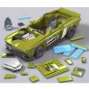 Set de constructie Mega, Hot Wheels Muscle Bound, 622 piese