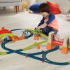 Set de joaca Thomas & Friends,  Locomotiva Percy cu pista 6 in 1